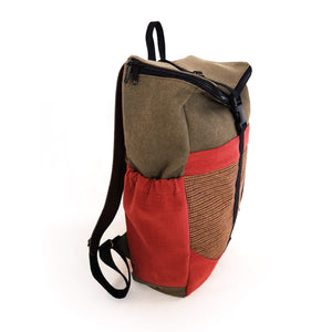 RimbaBag canvas loneta caqui