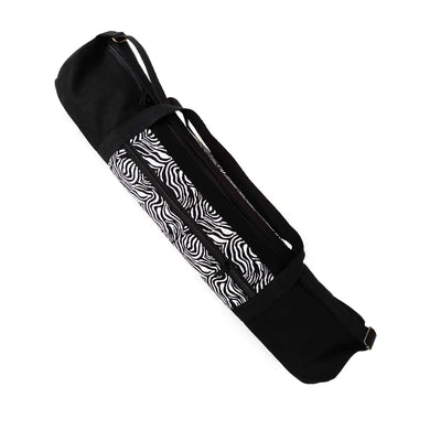 YogaBag canvas negro zebra